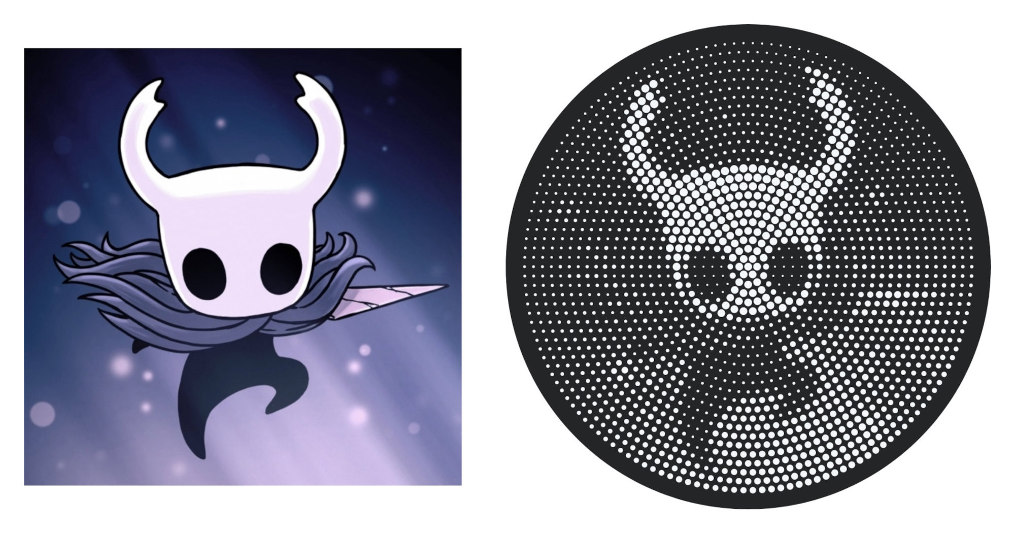 Hollow Knight image processed using Vertigo
