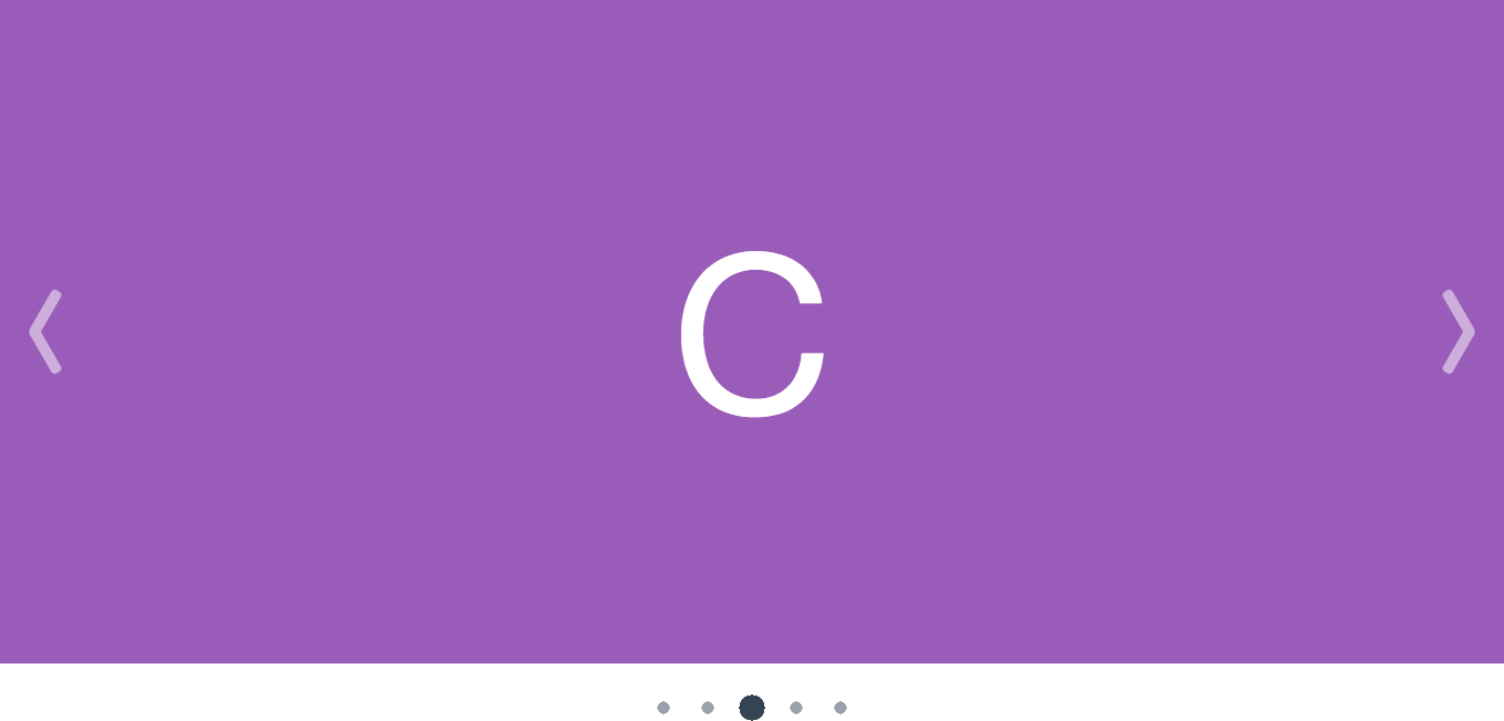 Demo - React slider with touch support
