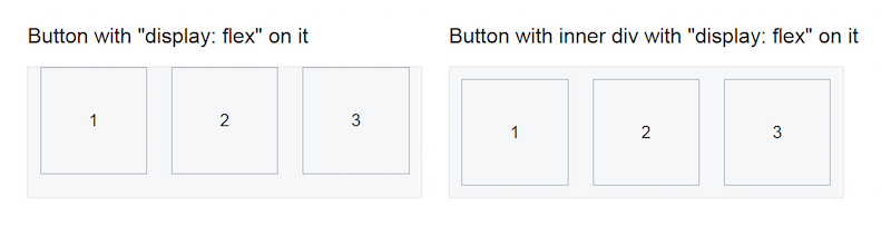 Display flex on buttons, IE10