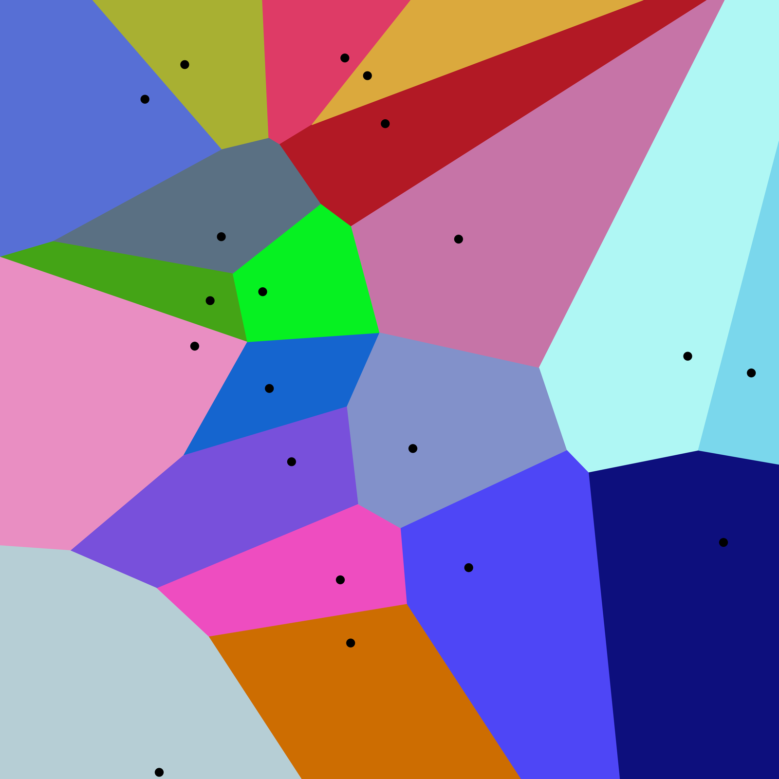 Voronoi diagram