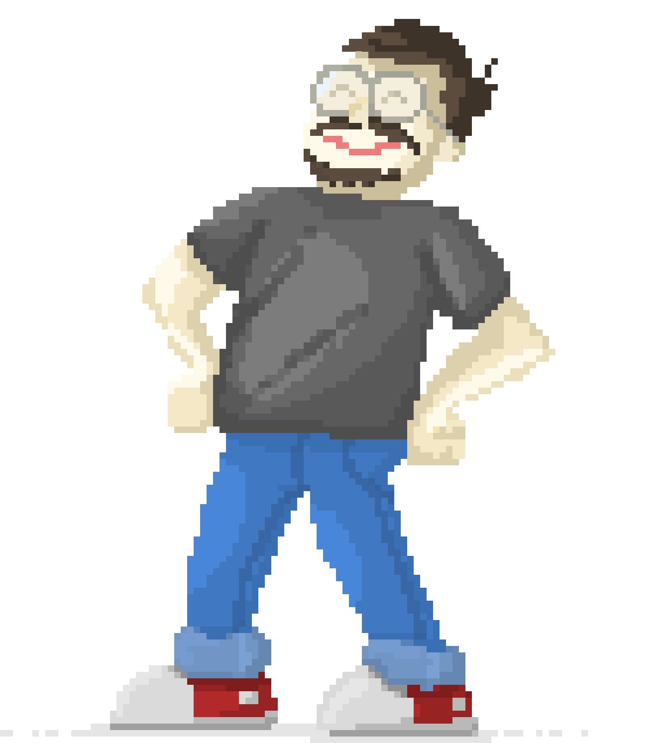 My pixel art portrait