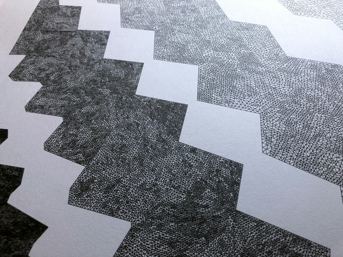 Waves (prints), detail 1