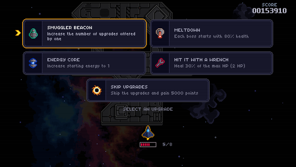 SpaceDeck X July devlog: upgrades, backgrounds, and more